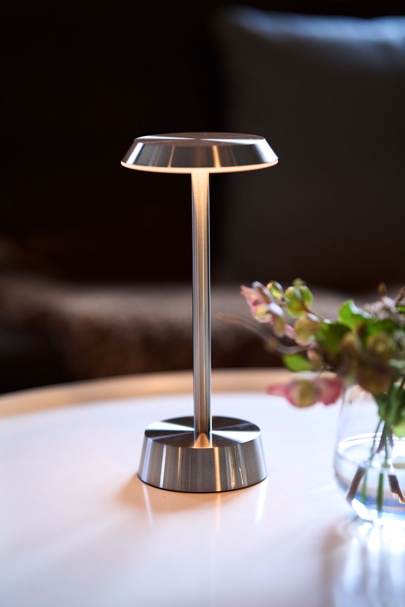 Silver Nour LED Lamp