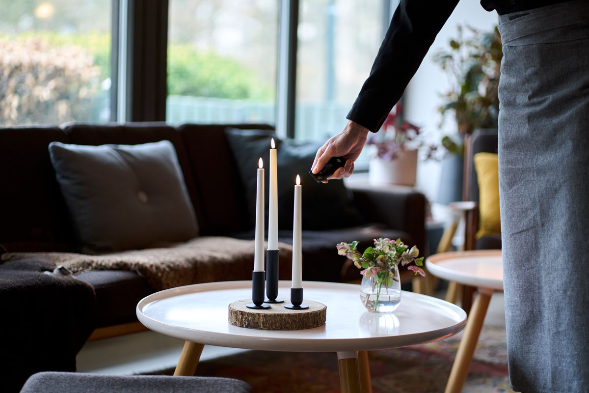 Duni Totem Rustic Metal Candle Holders - 3 sizes