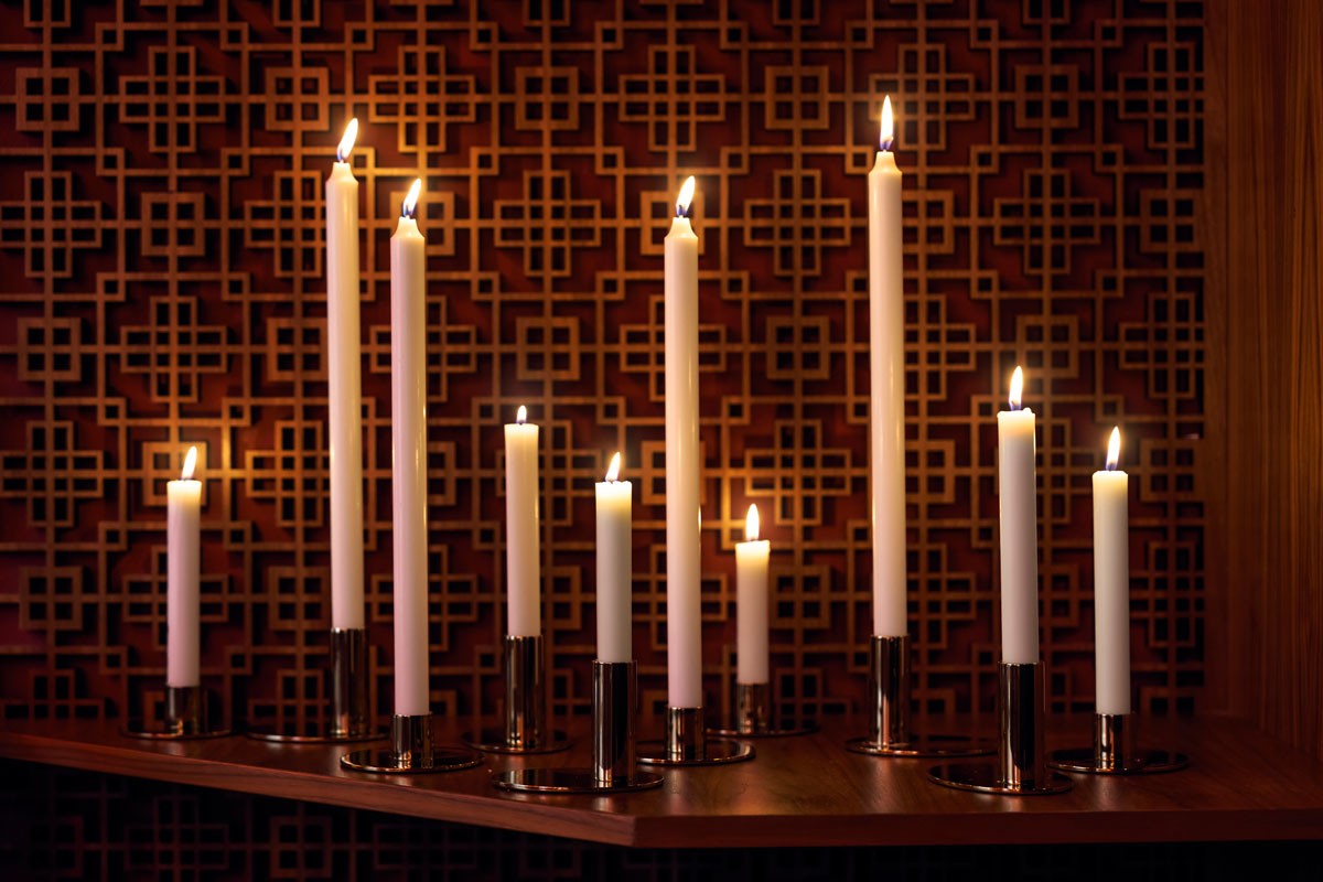 Duni Tide Metal Candle Holders - group of holders