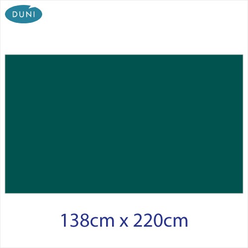 Ocean Teal Dunisilk® Tablecover 138cm x 220cm