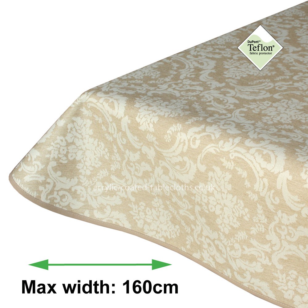 Rectangle tablecloth with rounded corners and bias edge finish