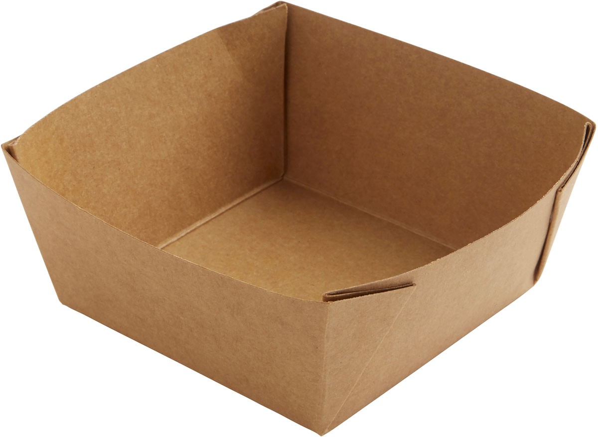 Duni Viking Cube Low Box 510ml Brown