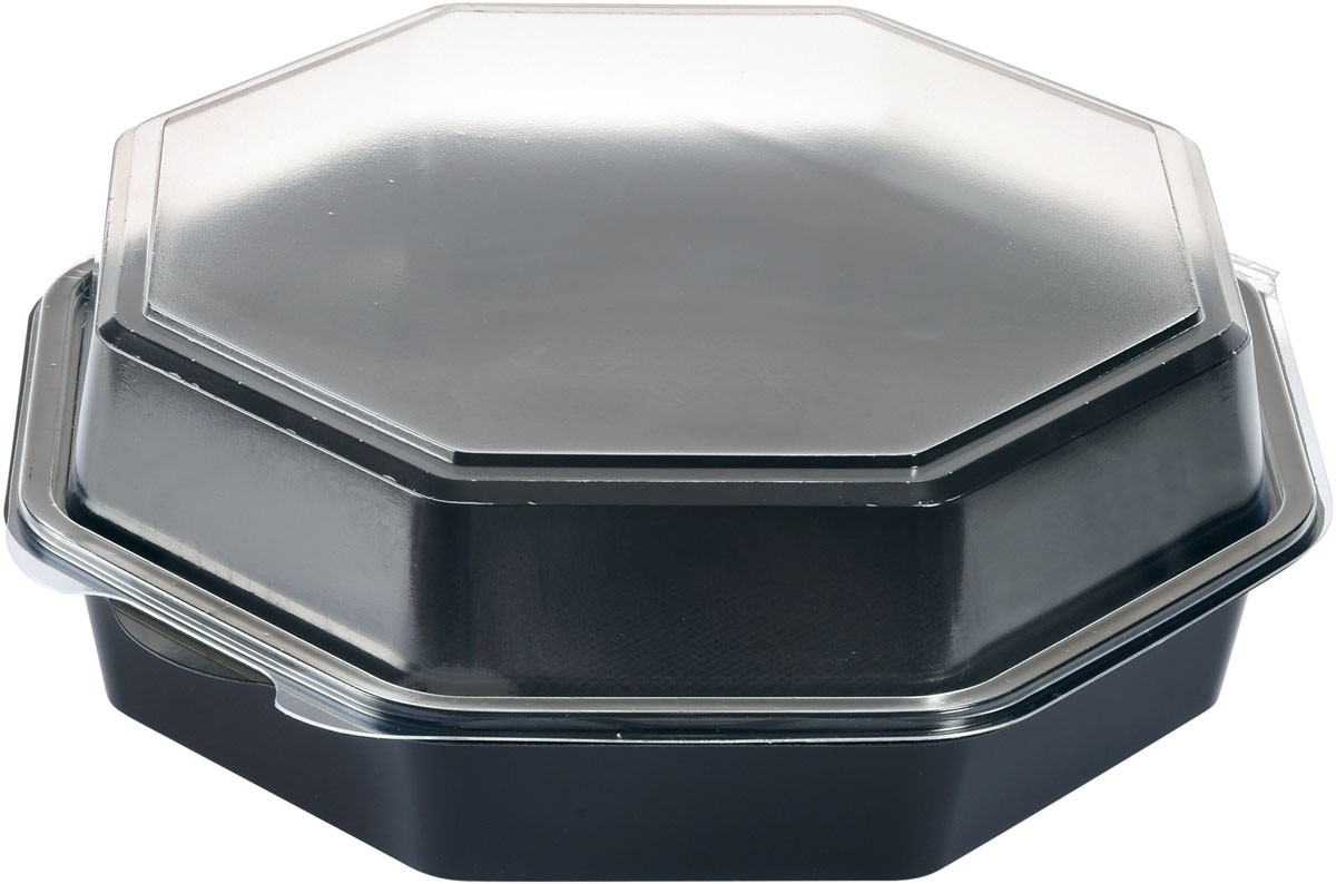 Duni Octaview® 1300ml 230x230x80mm Black