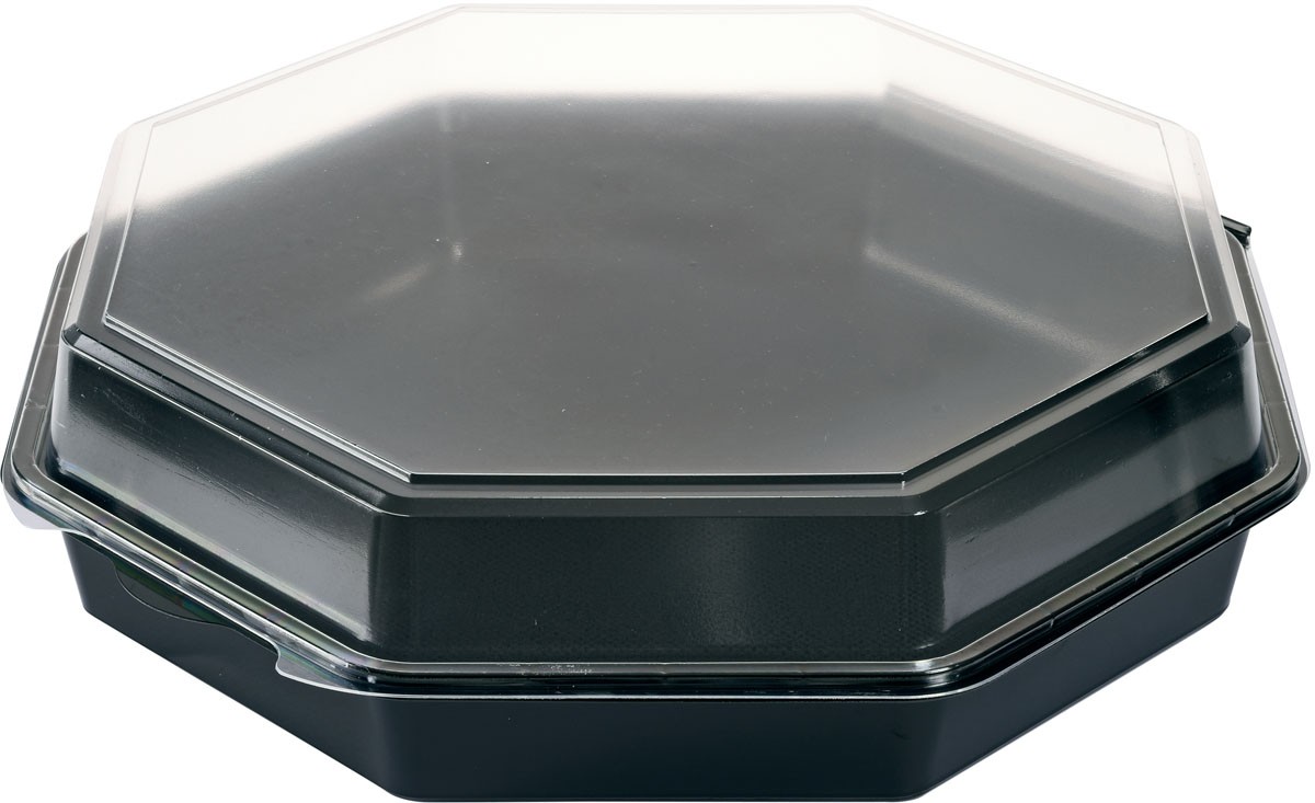 Duni Octaview® 2500ml 305x305x80mm Black