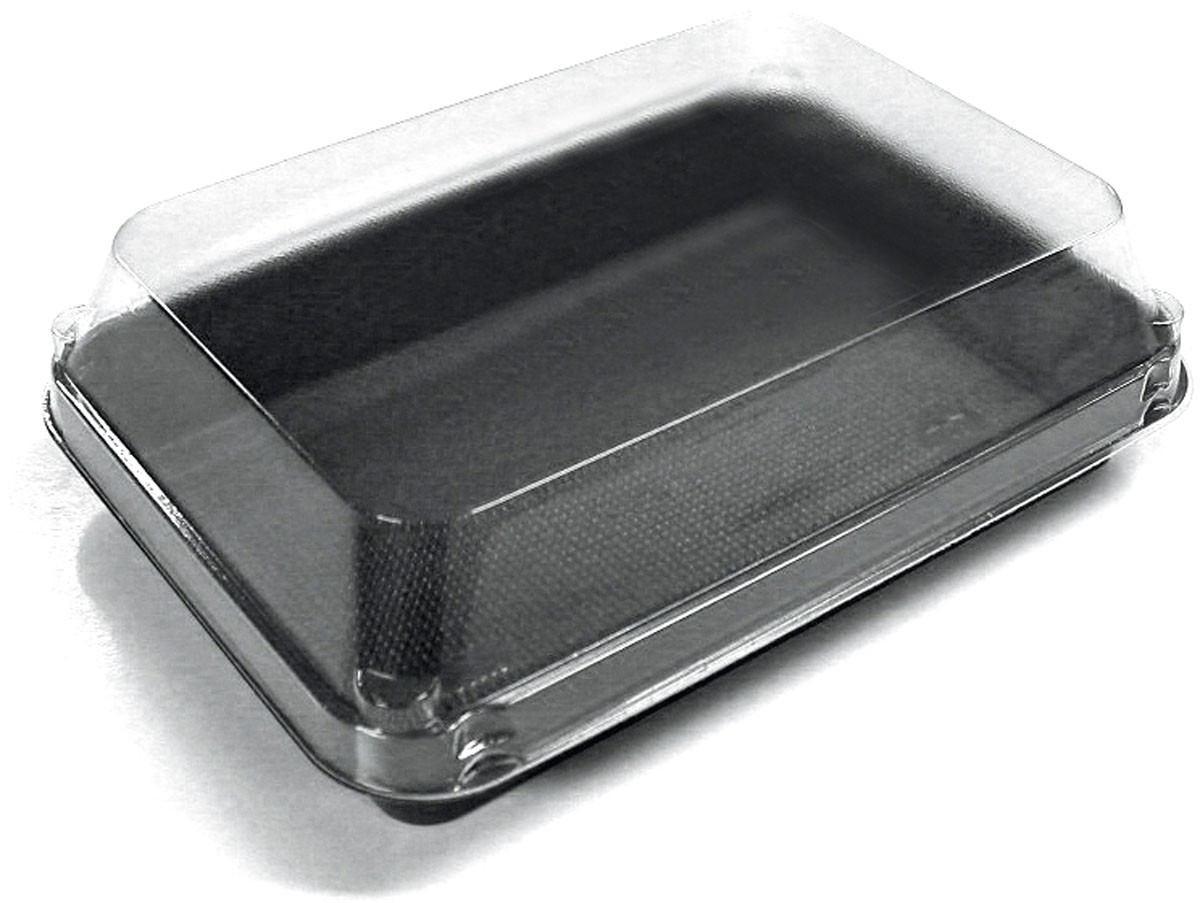 Duni Lunch Box With Lid 500ml 185x134x54mm Black