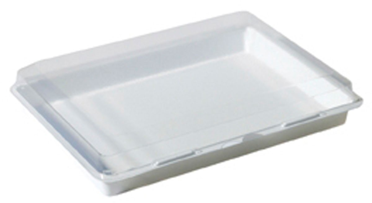 Duni Lunch Box With Lid 1800ml 338x250x63mm White