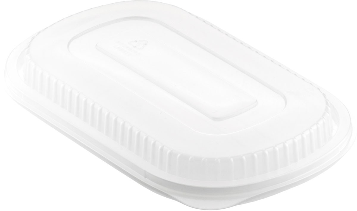 Duni Meal Box Lid 240x150x20mm Transparent