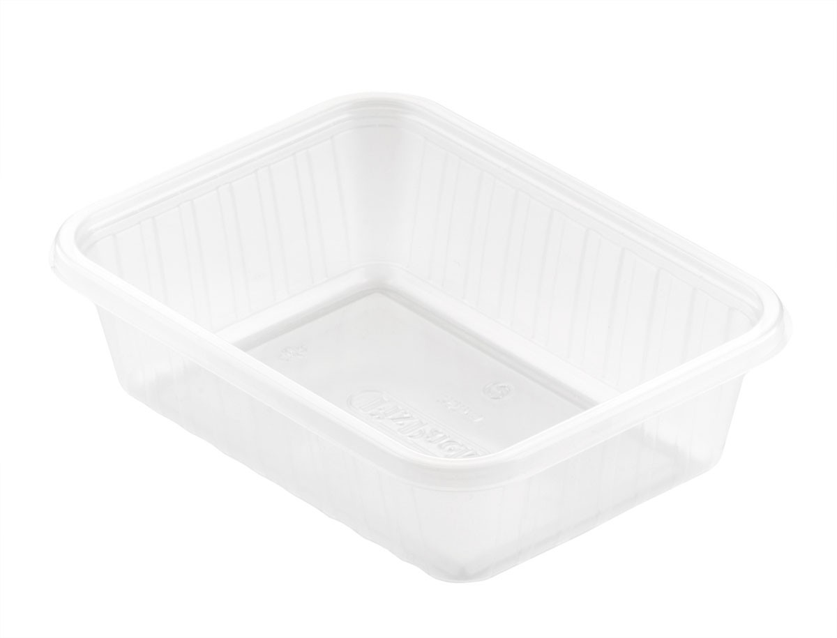 Duni Fixpack® Rectangular 350ml Transparent