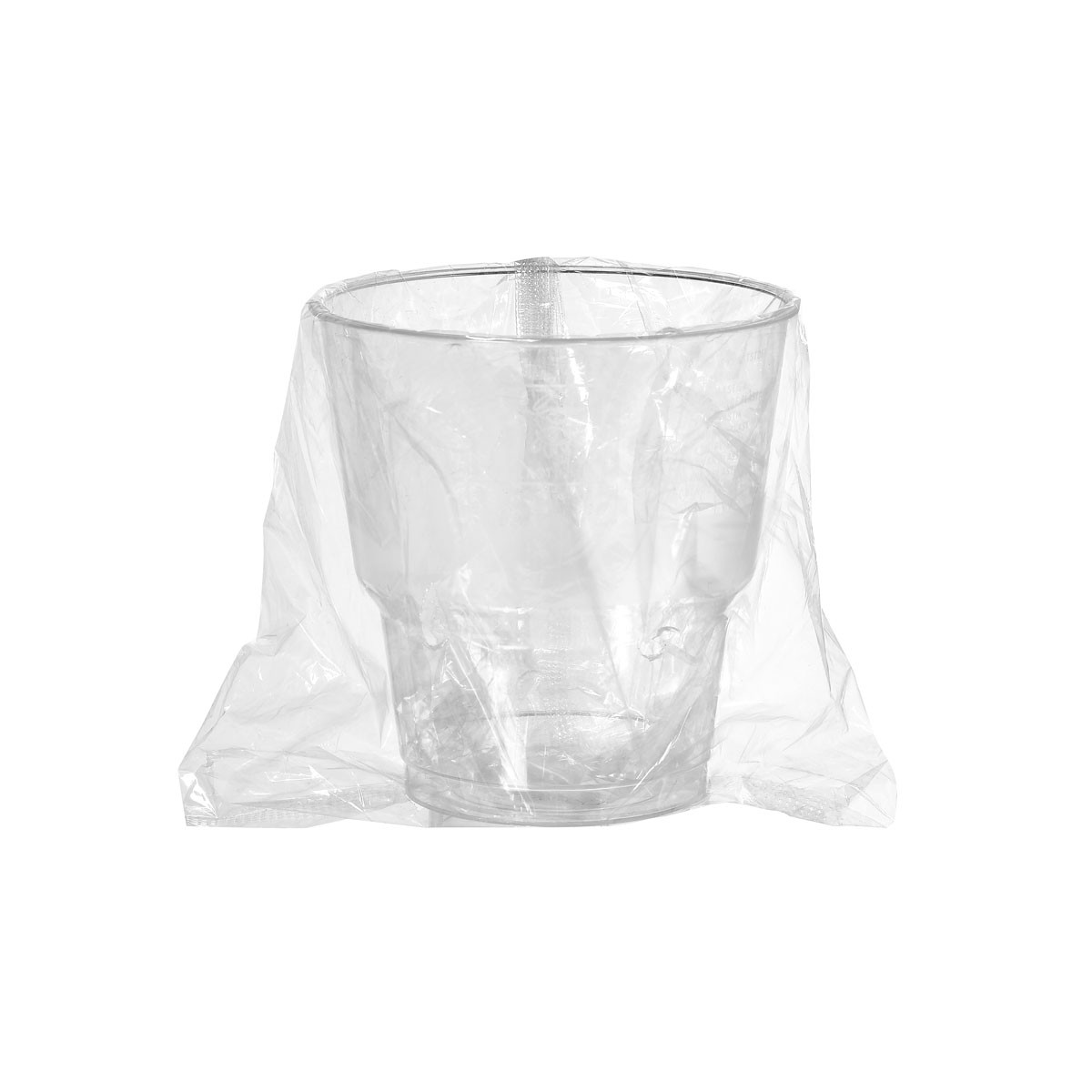 Duni Tourmaline Juice Glass, Single Hygiene Wrapped 24cl Transparent