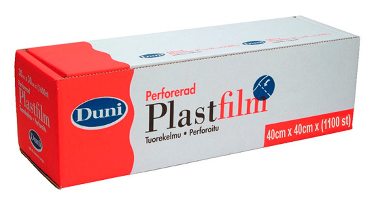 Duni Pre-perforated Clingfilm (1100pcs) PVC, 40cm x 400m