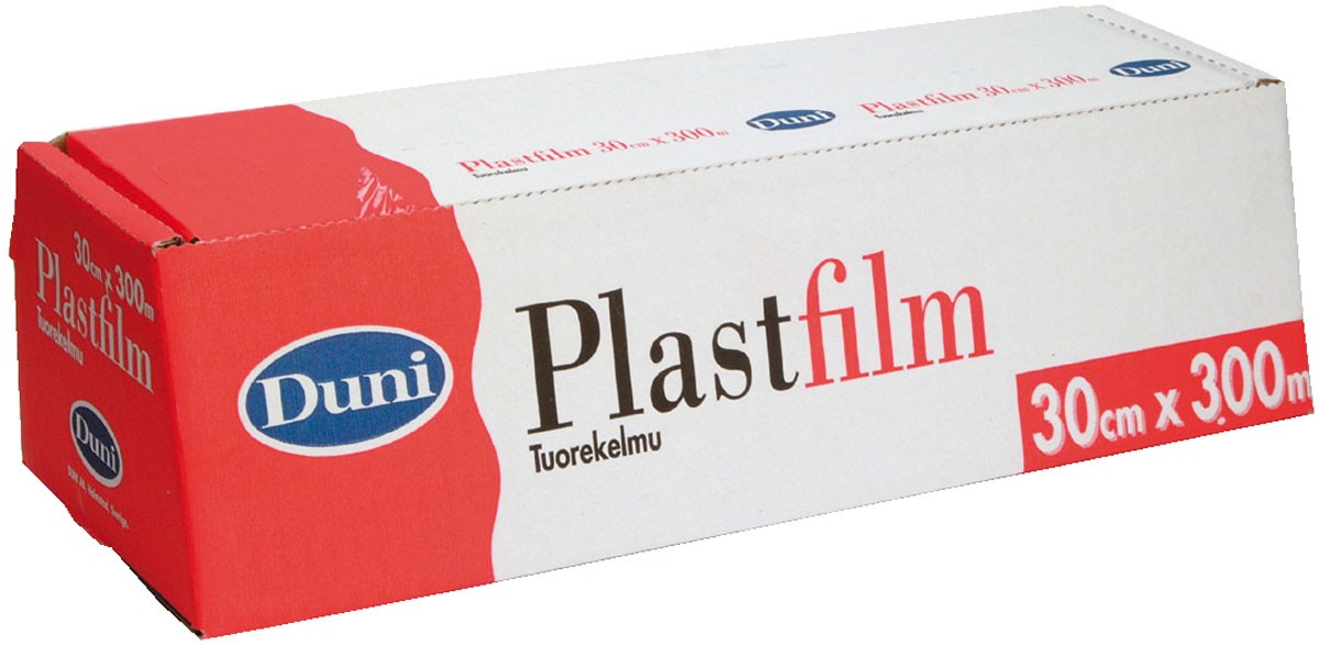 Duni Clingfilm in Dispenser Box with Cutter, PVC 30cm x 300m