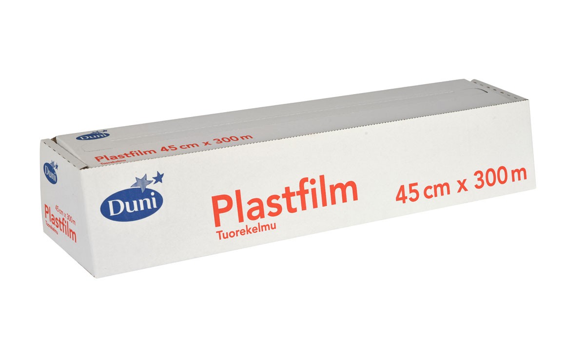 Duni Clingfilm in Dispenser Box with Cutter, PVC 45cm x 300m