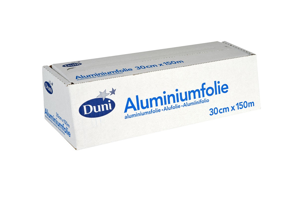 Duni Aluminium Foil with Cutter, 30cm x 150m