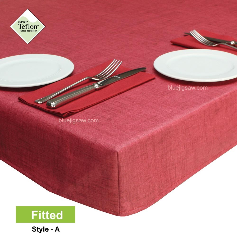 Bordeaux Fitted Tablecloth