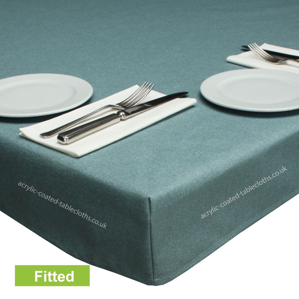 Azure Fitted Tablecloth