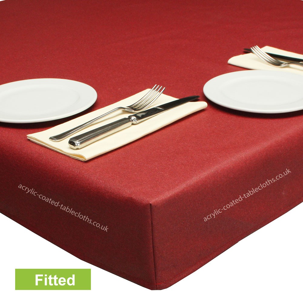 Bordeaux Fitted Tablecloth