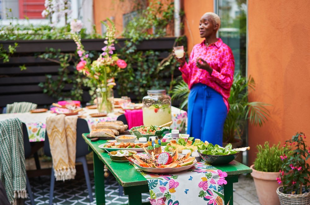 Duni Summertime Table Runner