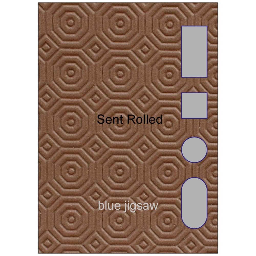 Brown Table Protector - Sent to you rolled in a tube