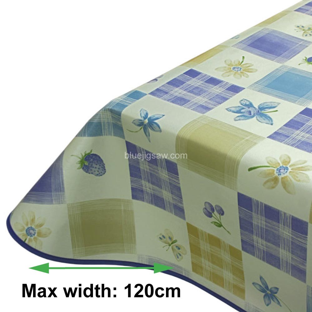 Blue Mist PVC Tablecloth