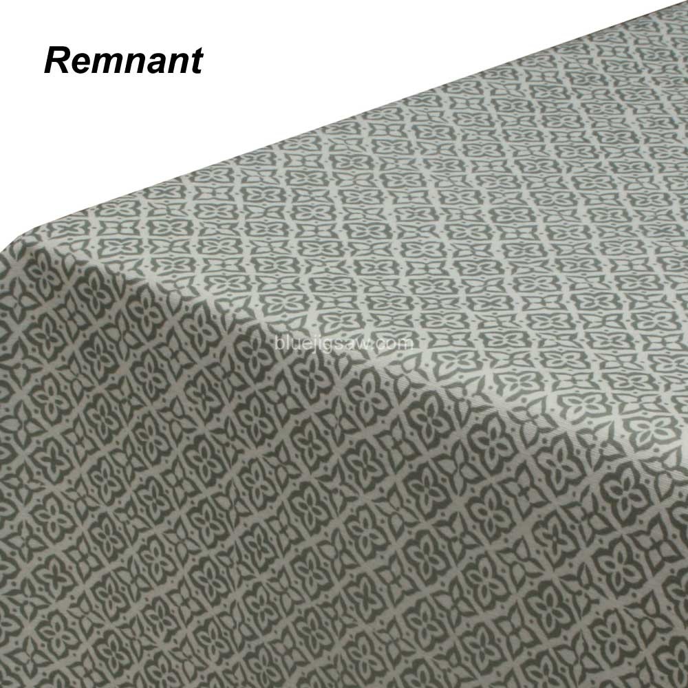 REMNANT Milton Grey Acrylic Coated Fabric