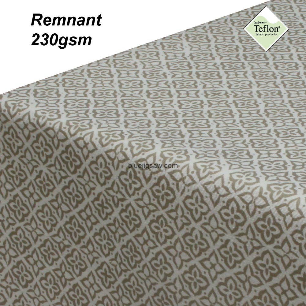 REMNANT Milton Beige Acrylic Coated Fabric