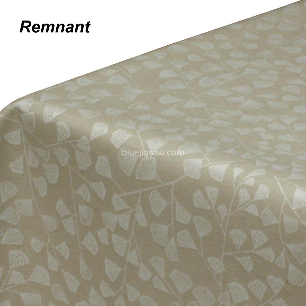 REMNANT Turin Neutral Jacquard Acrylic Coated Fabric