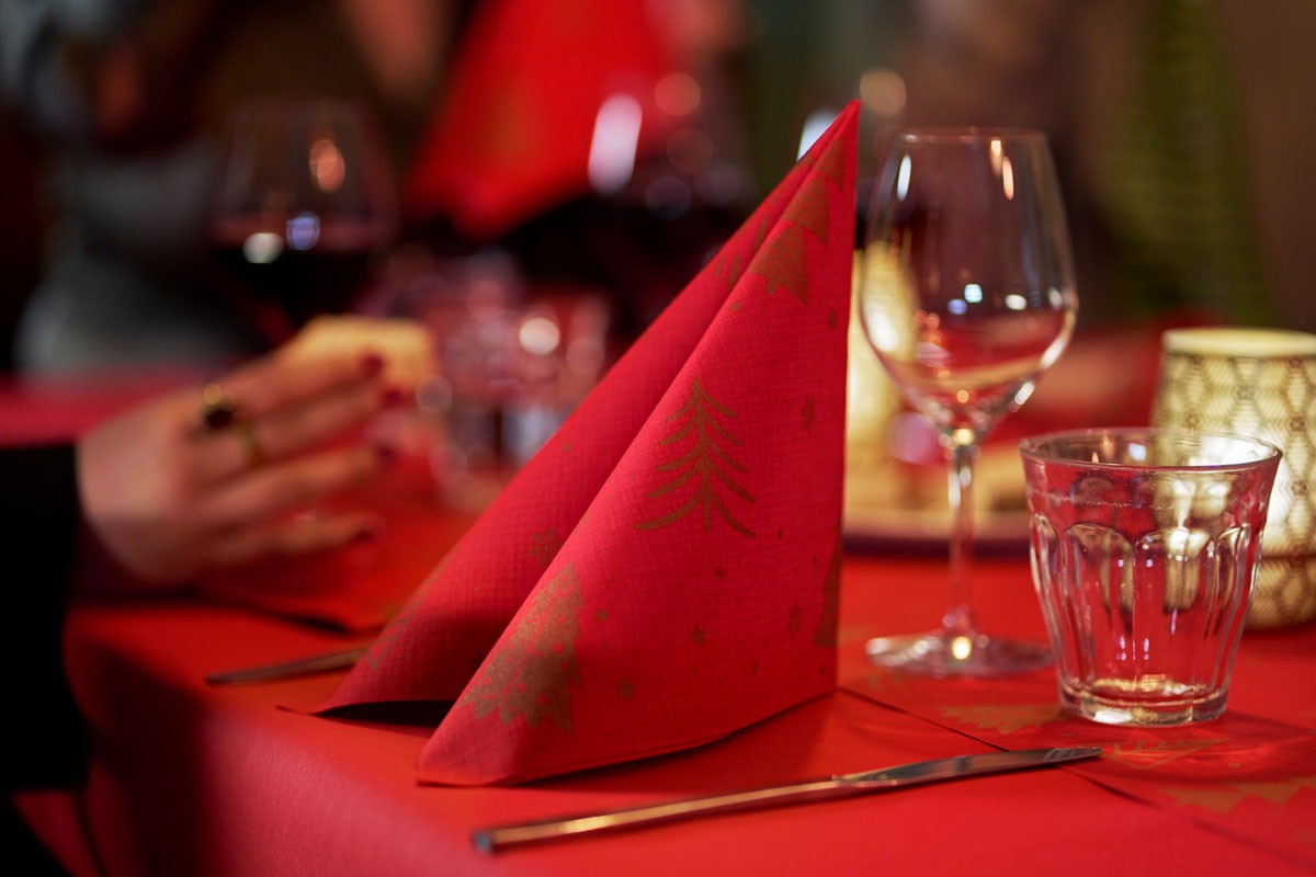 Duni Noel Pistachio Airlaid Napkin