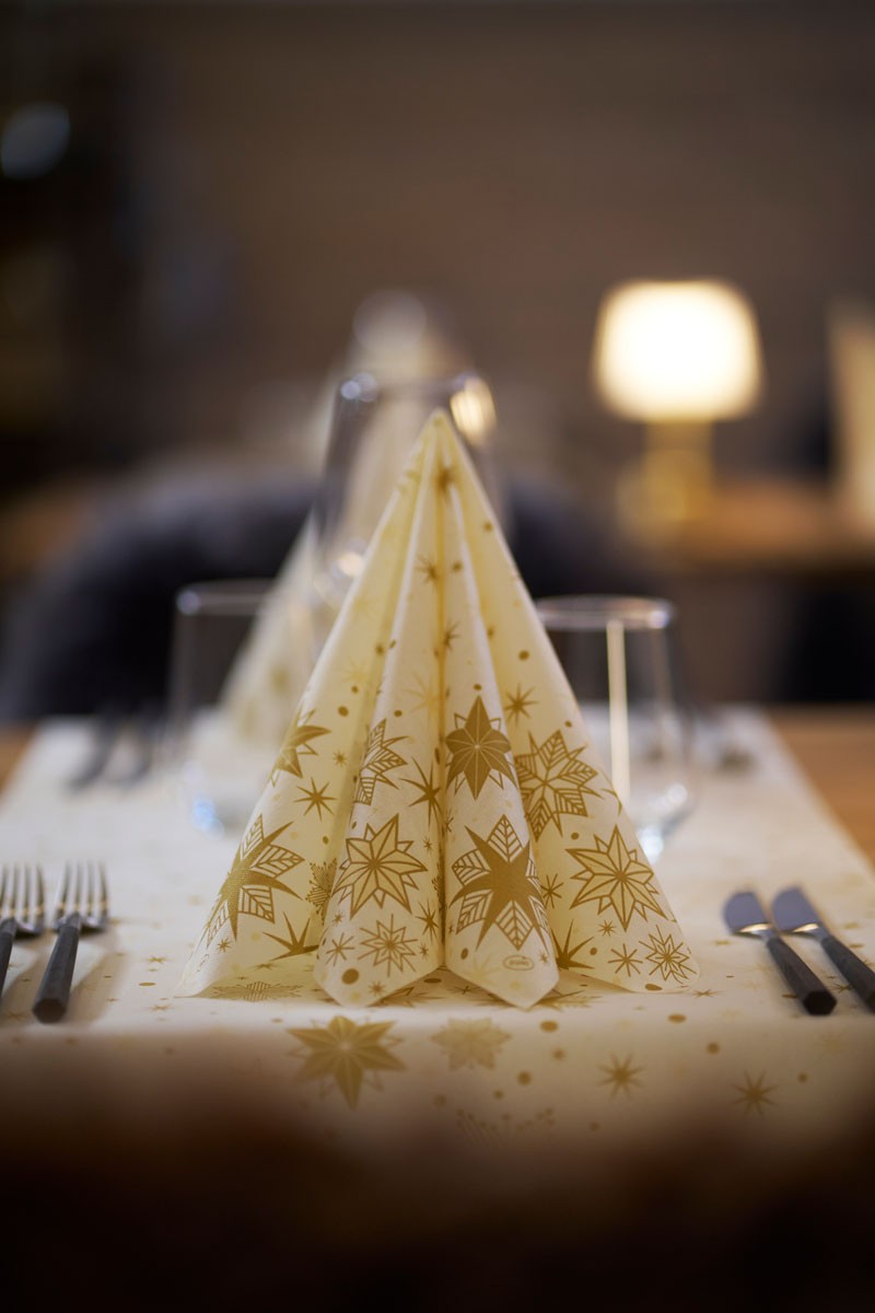 Duni Stargazing Cream Airlaid Napkin