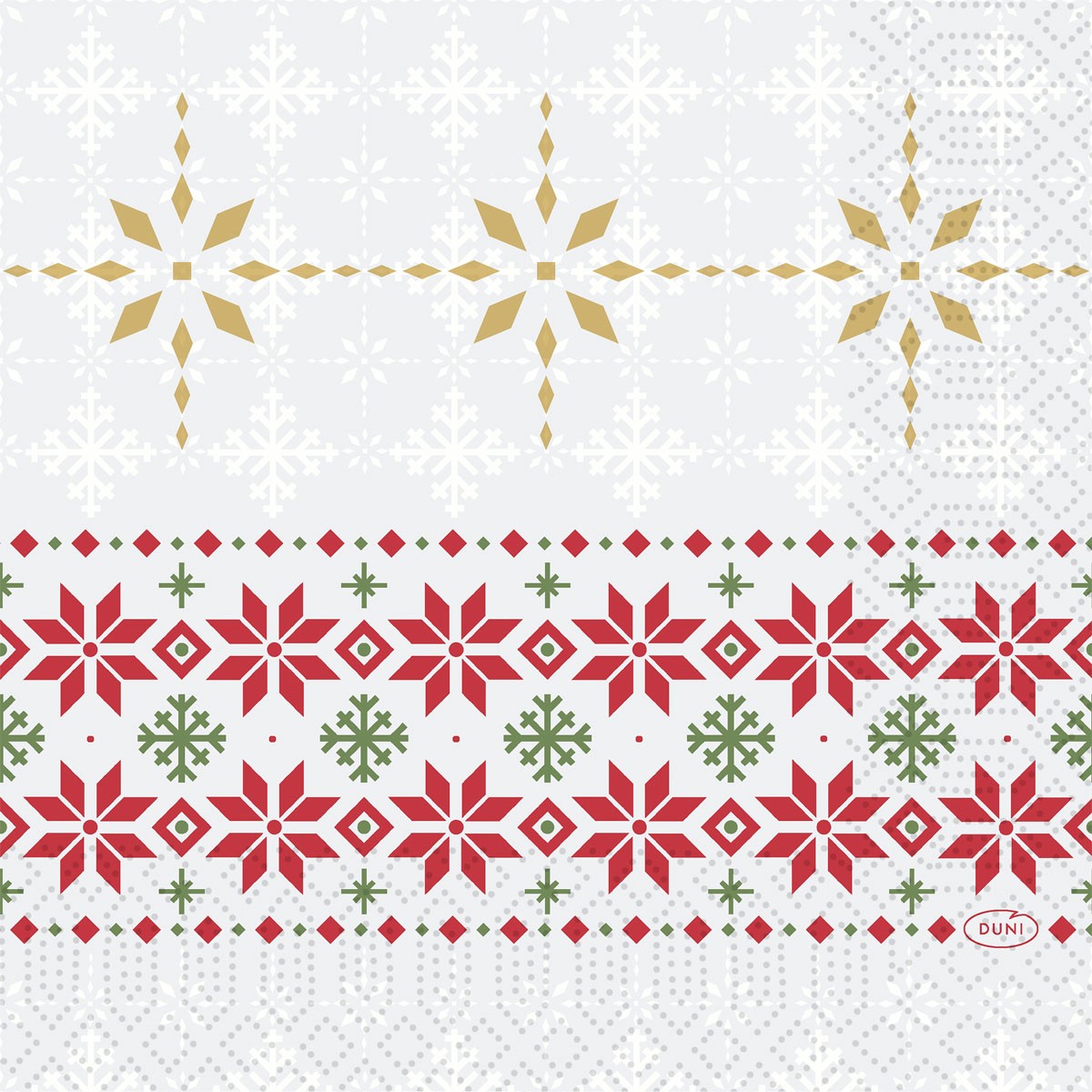 Duni Christmas Tradition Tissue Napkin 3ply 33cm