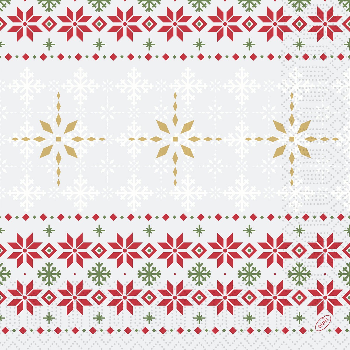 Duni Christmas Tradition Tissue Napkin 3ply 40cm