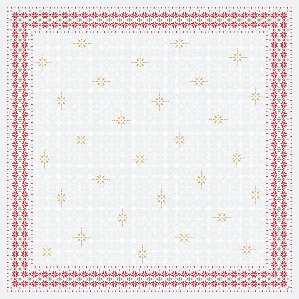 Duni Christmas Tradition Dunicel® Slipcover 84cm x 84cm