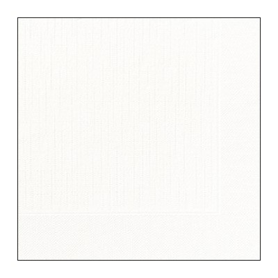 Duni 4 ply Tissue Napkin, 40cm, White