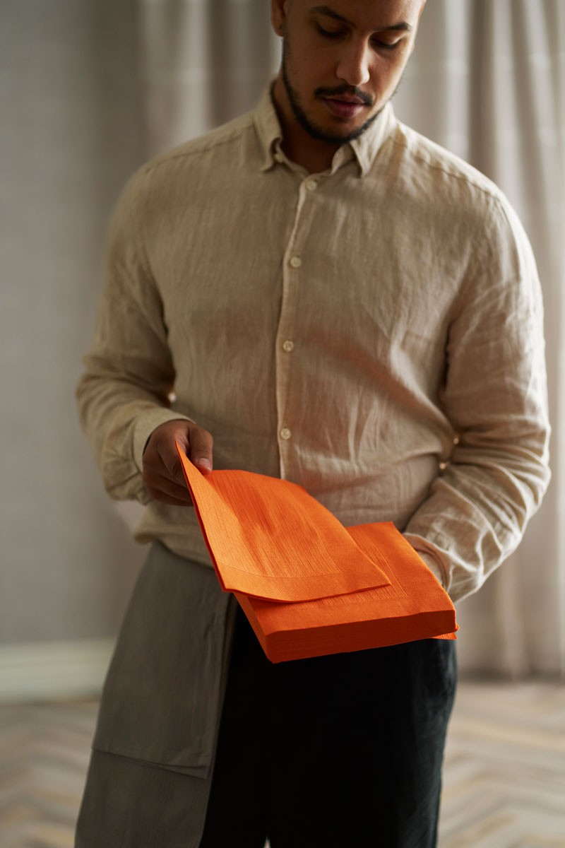 Sun Orange Napkins