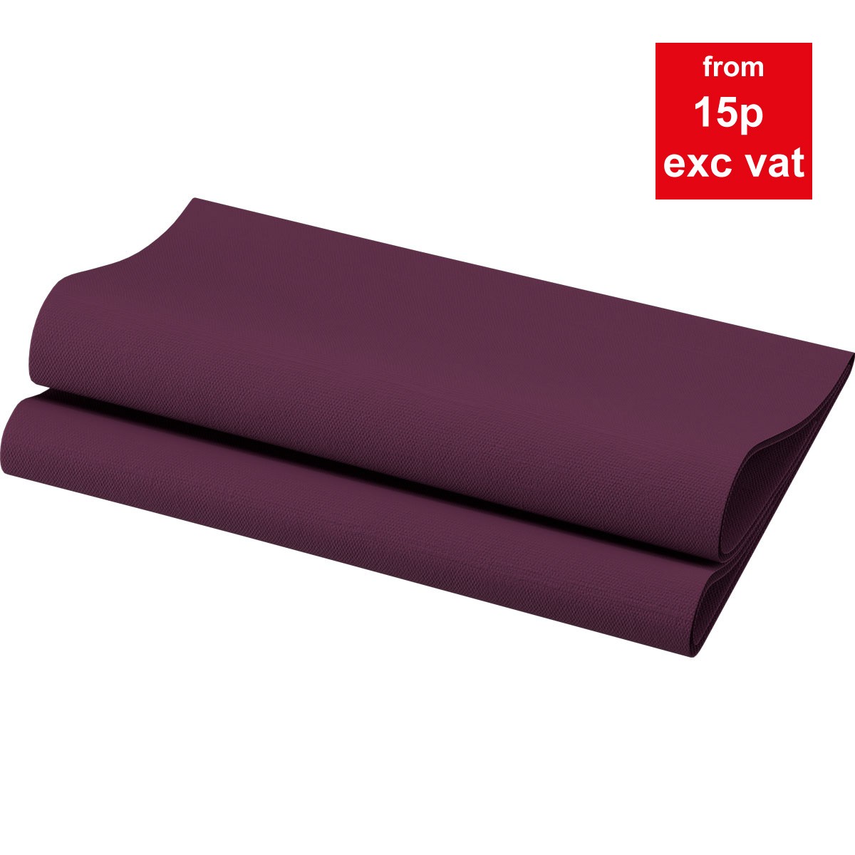 Bio Dunisoft® Napkin 40cm x 40cm, Plum