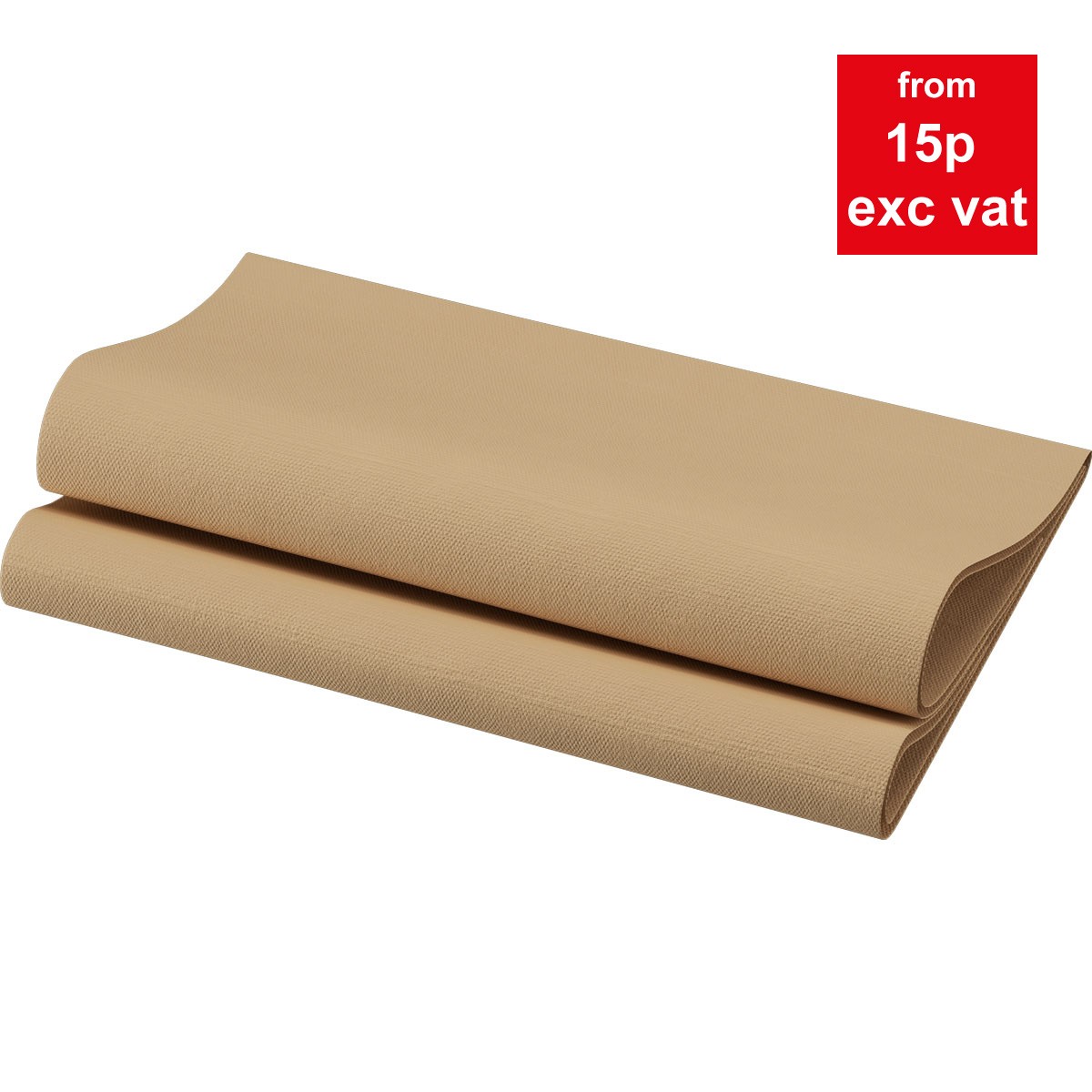 Bio Dunisoft® Napkin 40cm x 40cm, Natural Brown