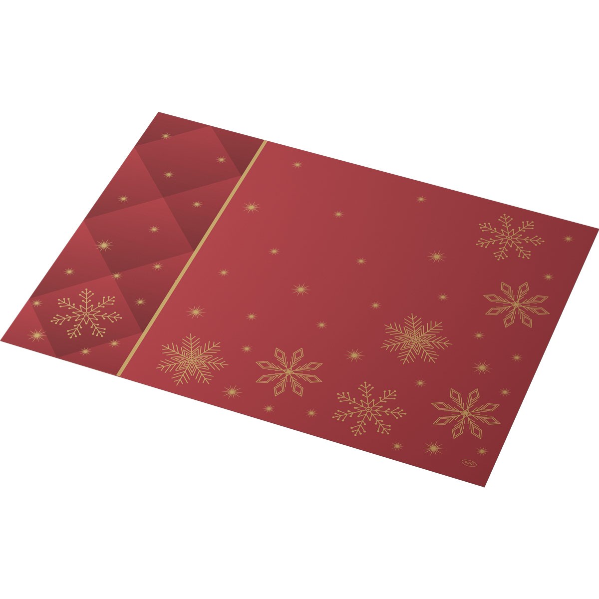 Duni Rhombus Bordeaux Bio Dunicel® Placemat 30cm x 40cm