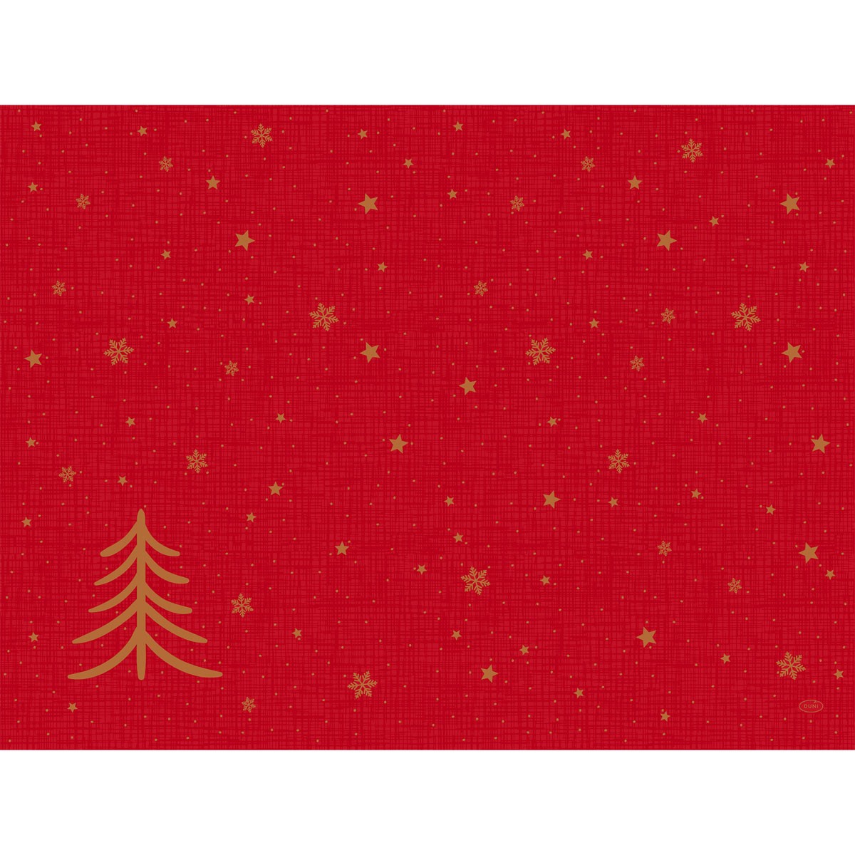 Duni Christmas Shimmer Trees Paper Placemat 30cm x 40cm