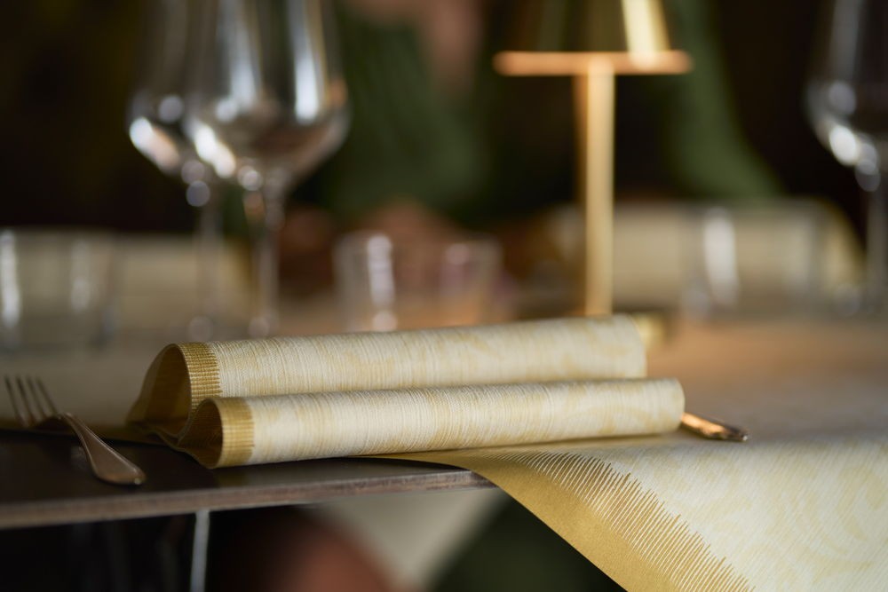 Rich Damast Cream 40cm Dunilin&reg; Napkin