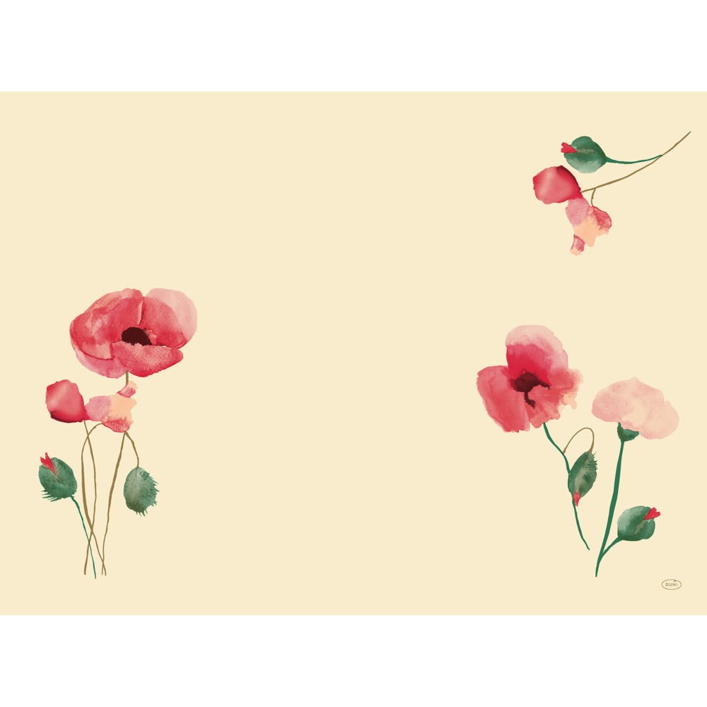 Poppy Charm Bio Dunicel&reg; Placemat, 30cm x 40cm