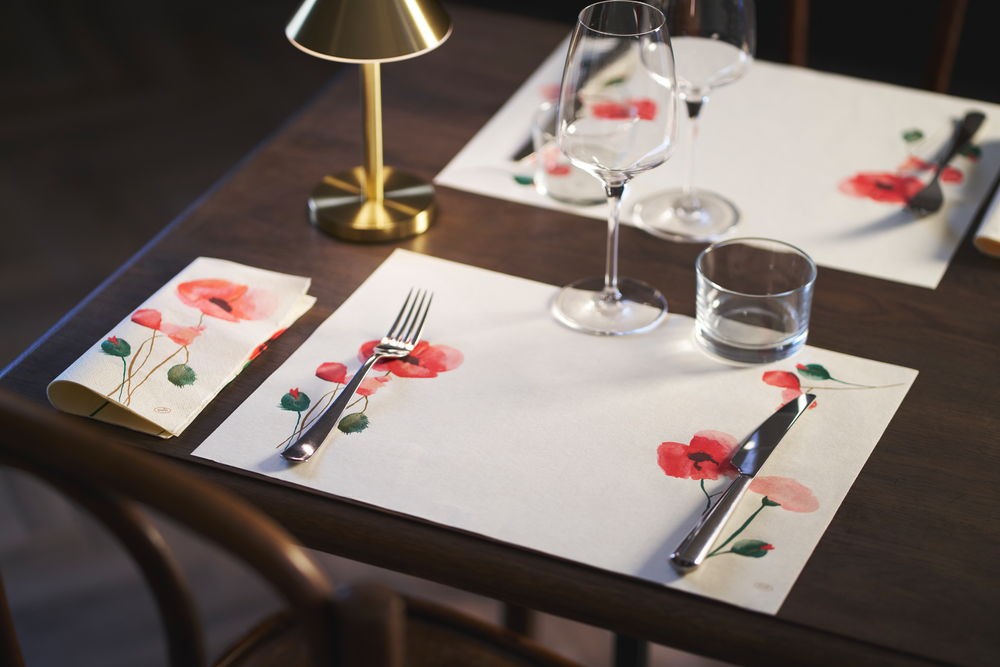 Poppy Charm Dunicel&reg; Placemat