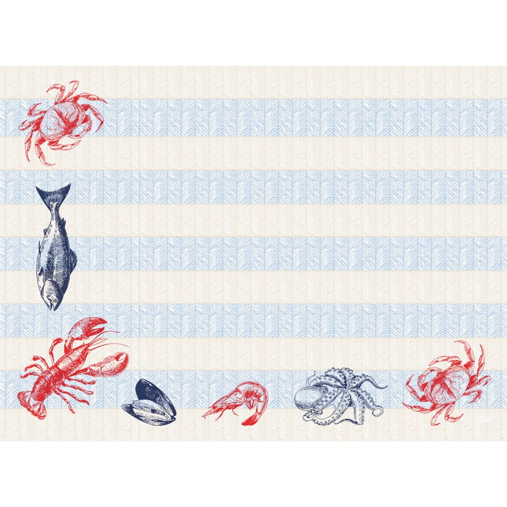 Sea Delights Bio Dunicel&reg; Placemat, 30cm x 40cm