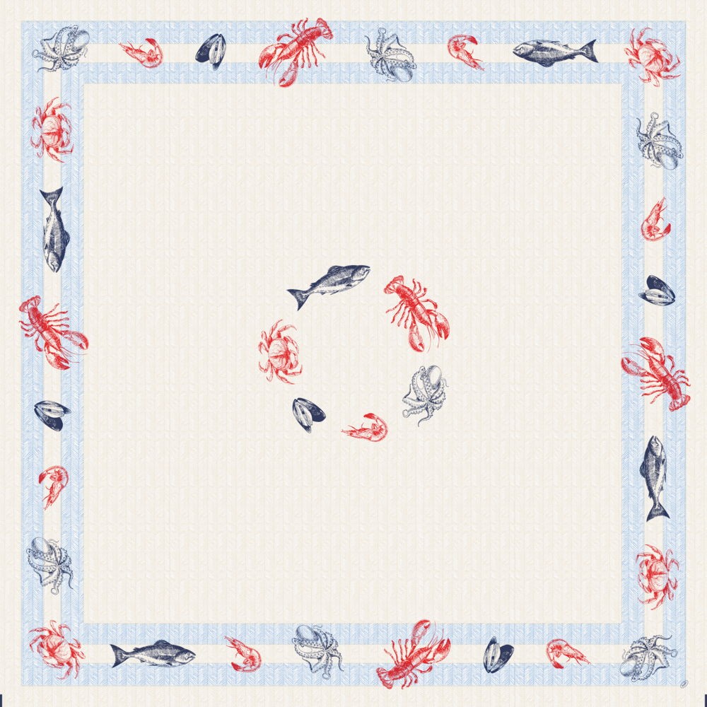 Sea Delights Bio Dunicel&reg; Slipcover 84cm x 84cm