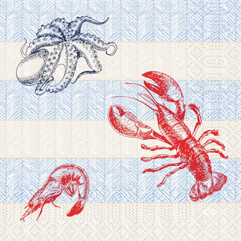 Sea Delights 3ply Tissue Napkin