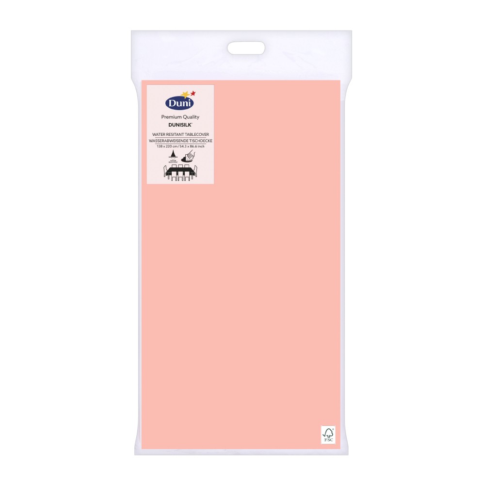 Mellow Rose Dunisilk&reg; Tablecover 138cm x 220cm Packaged