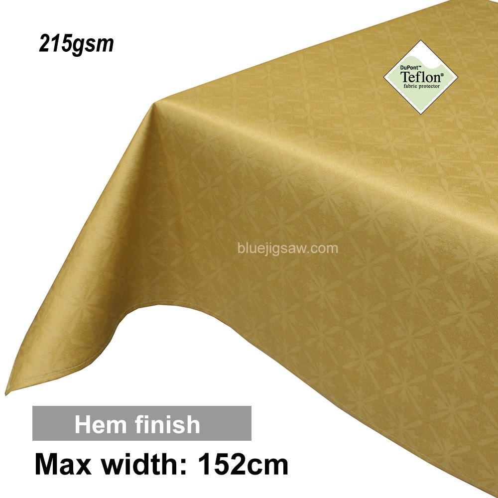 Acrylic Coated Tablecloth with Hem finish