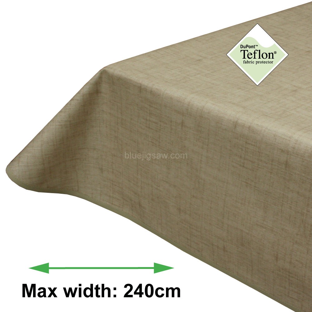 Symphony Sand banquet Tablecloth With Bias Binding