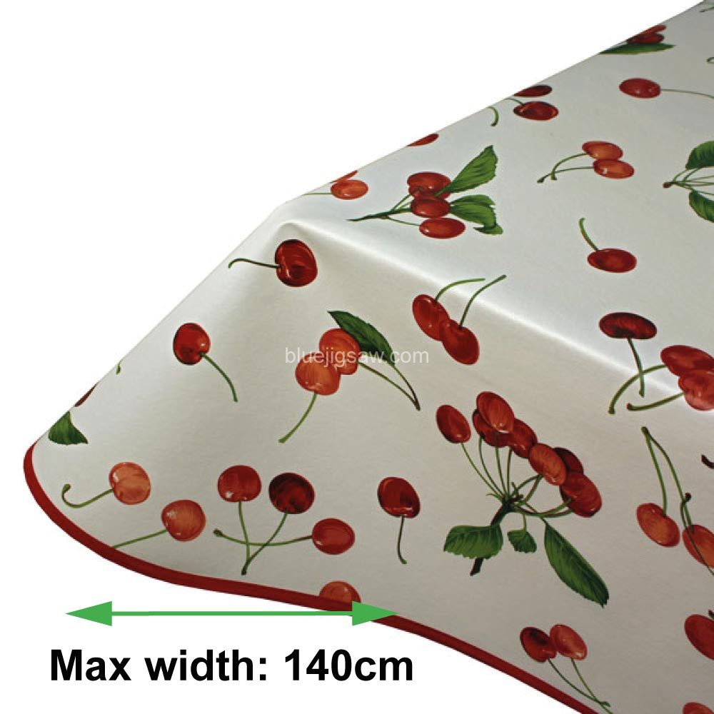 Cherries PVC Tablecloth