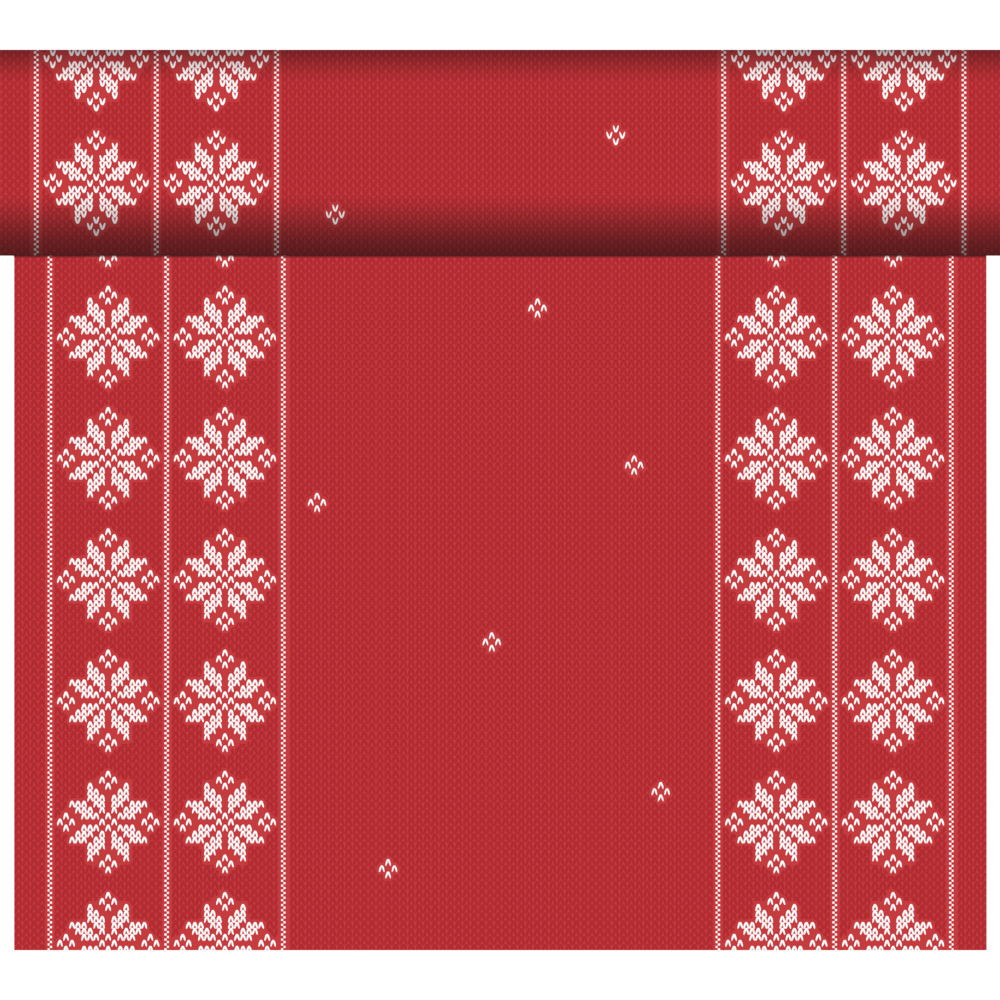Duni Christmas Knitted Traditions Bio Dunicel&reg; Tete-a-Tete