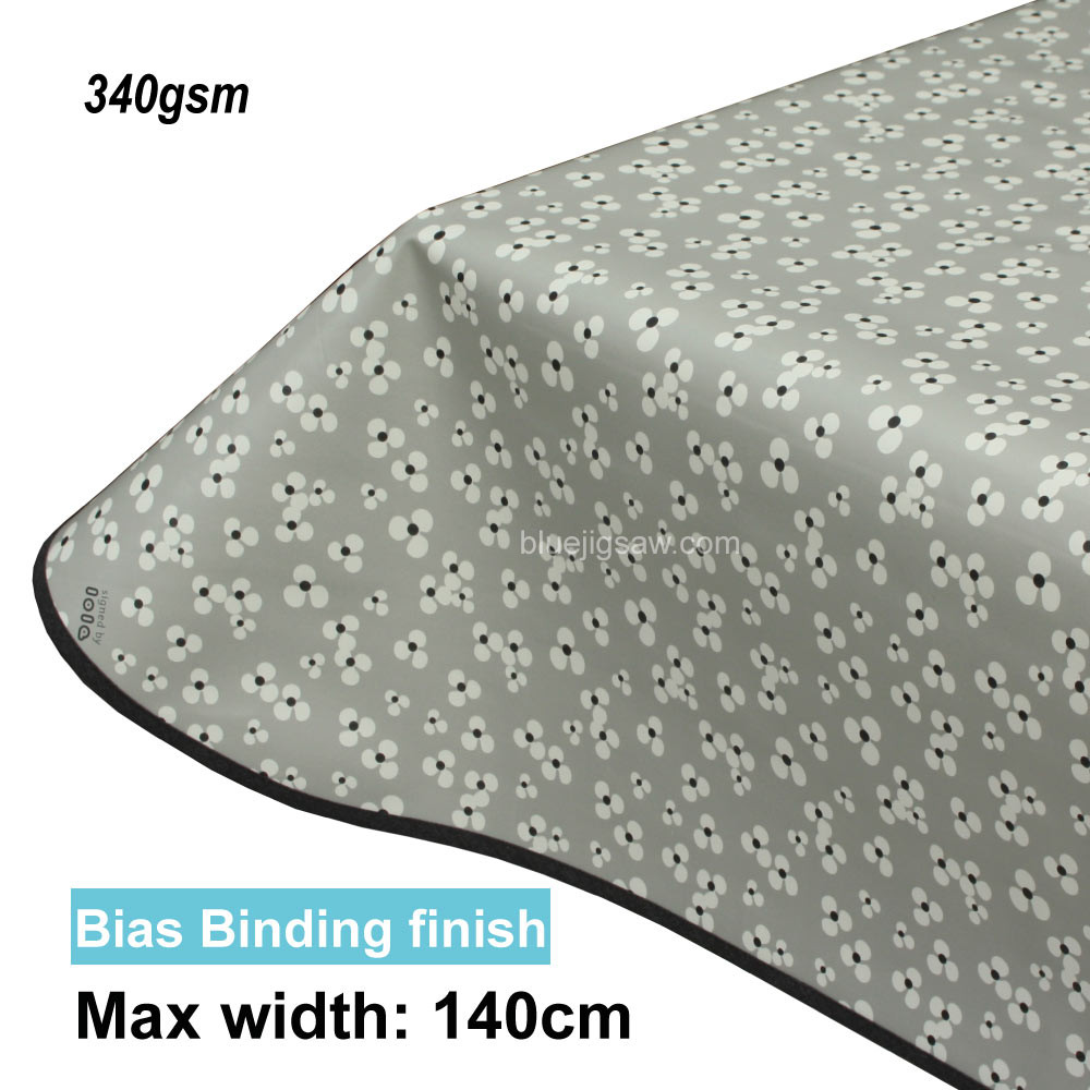 Lola PVC Tablecloth with edge finish