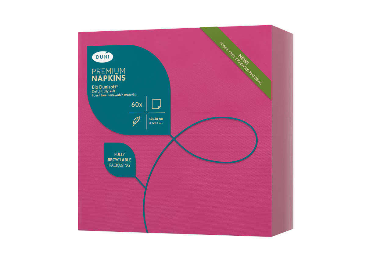 Dunisoft&reg; Napkin Fuchsia 40cm